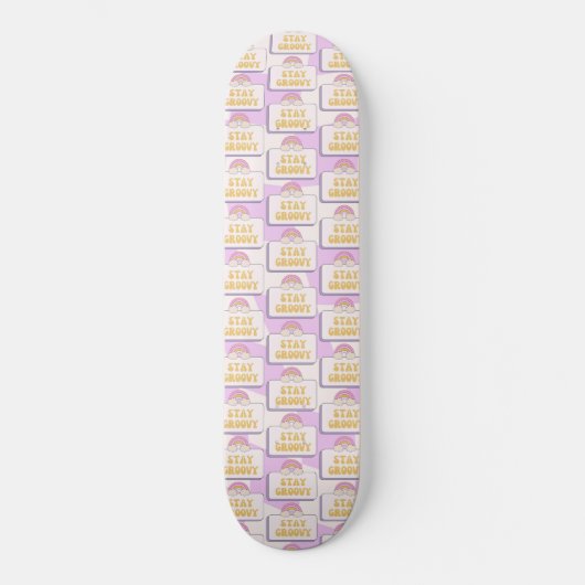 Blijf Groovy Persoonlijk Skateboard (Voorkant)