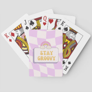 Blijf Groovy Pokerkaarten