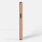 Blijf Groovy Retro Beige iPhone Hoesje (Rechterkant)