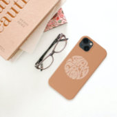 Blijf Groovy Retro Beige iPhone Hoesje