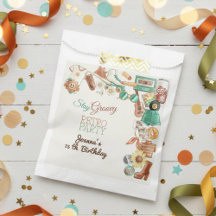 Blijf groovy retro verjaardagsfeest