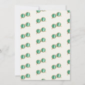 Blijf groovy retro verjaardagsfeest kaart (Achterkant)