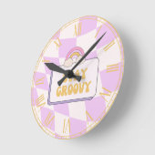 Blijf Groovy Ronde Klok (Hoek)