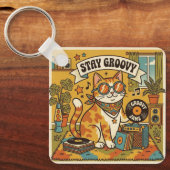 Blijf Groovy Sleutelhanger (Voorkant)