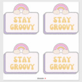 Blijf Groovy Sticker (Vel)