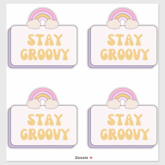 Blijf Groovy Sticker (Vel)