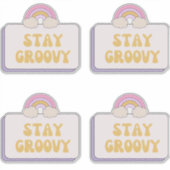 Blijf Groovy Sticker (Voorkant)
