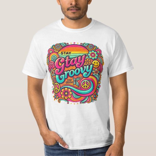 Blijf Groovy T-shirt (Voorkant)