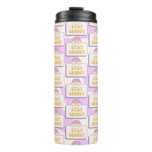 Blijf Groovy Thermosbeker (Voorkant)