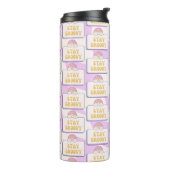 Blijf Groovy Thermosbeker (Gedraaid links)