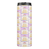 Blijf Groovy Thermosbeker (Achterkant)