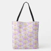 Blijf Groovy Tote Bag (Achterkant)