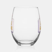 Blijf Groovy Wijnglas Zonder Voet (Rechts)