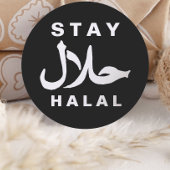 Blijf halal sticker