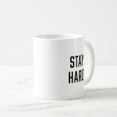 Blijf hard koffiemok (Voorkant rechts)