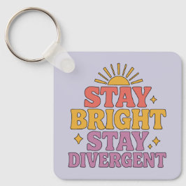 Blijf Helder, Blijf Divergent Sleutelhanger