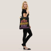 Blijf Helder, Blijf Divergent Tote Bag (Op model)