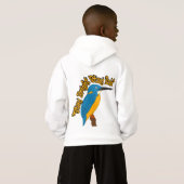 Blijf helder Blijf vet vogel Shirt (Achterkant volledig)