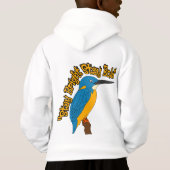 Blijf helder Blijf vet vogel Shirt (Achterkant)