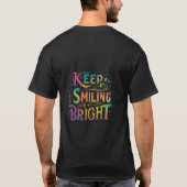 Blijf helder lachen t-shirt (Achterkant)
