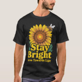 Blijf Helder Zonnebloem T-shirt (Voorkant)
