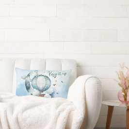 Blijf het doen Schip in de Oceaan Aanpasbaar Kussen