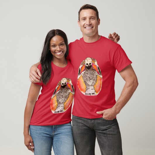 Blijf hier t-shirt (Unisex)