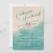 Blijf hier voor altijd met je huwelijksuitnodiging kaart (Voorkant)