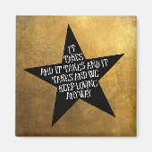 Blijf hoe dan ook van magneet houden (Voorkant)