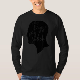 Blijf Hongaars Motivatie Blijf vol inspiratie T-shirt
