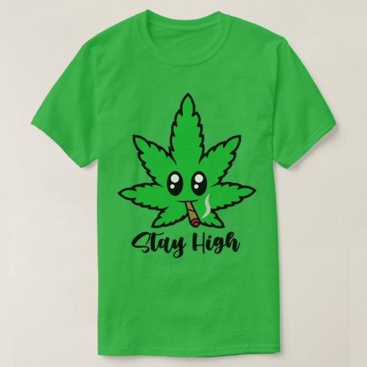 Blijf hoog t-shirt (Design voorkant)