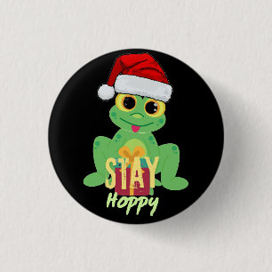 Blijf Hoppy Ronde Button 3,2 Cm