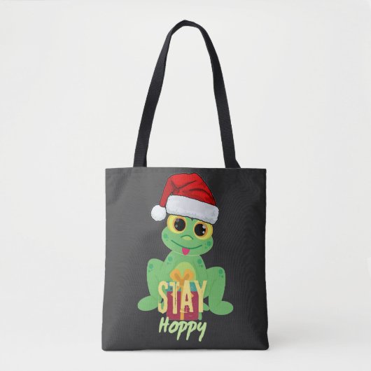 Blijf Hoppy Tote Bag (Voorkant)