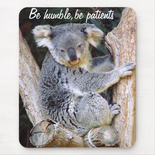 Blijf Humble_ Mousepad Muismat (Voorkant)