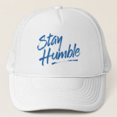 Blijf Humble. Trucker Pet (Voorkant)