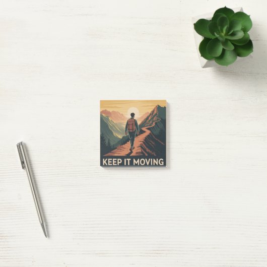 Blijf in Beweging Post-it® Notes (Kantoor)