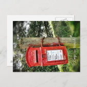 Blijf in contact! briefkaart (Voorkant / Achterkant)