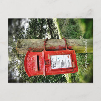 Blijf in contact! briefkaart