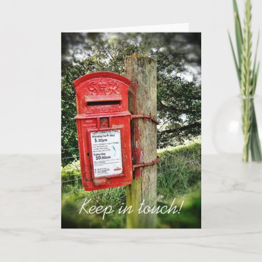 Blijf in contact! kaart (Voorkant)