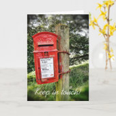 Blijf in contact! kaart (Gele Bloem)