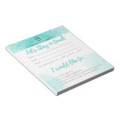 Blijf in contact met Beauty Consultant voor BC - c Notitieblok (Schuin)