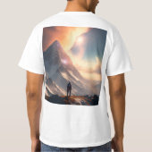 Blijf in de buurt, blijf vrij. t-shirt (Achterkant)