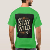 Blijf in de buurt t-shirt (Achterkant)