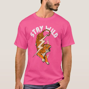 Blijf in de buurt van de Tijger en de lightning Bo T-shirt