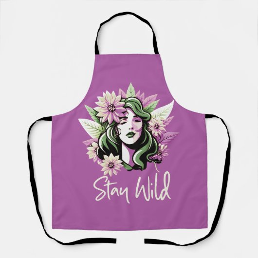 Blijf in de buurt van een kind schort (Voorkant)