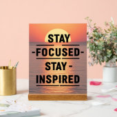 Blijf in de gaten acryl bord (Huwelijk)