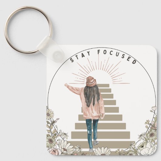 Blijf in de gaten sleutelhanger (Voorkant)