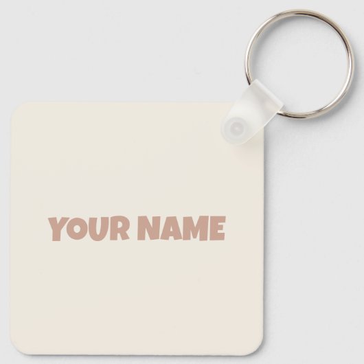 Blijf in de gaten sleutelhanger (Achterkant)