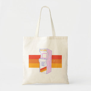Blijf in de klassieke zin - Arcade 80's Tote Bag
