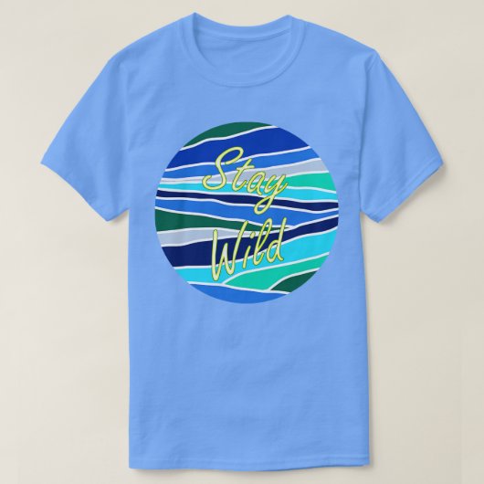 Blijf in de natuur 1 t-shirt (Design voorkant)